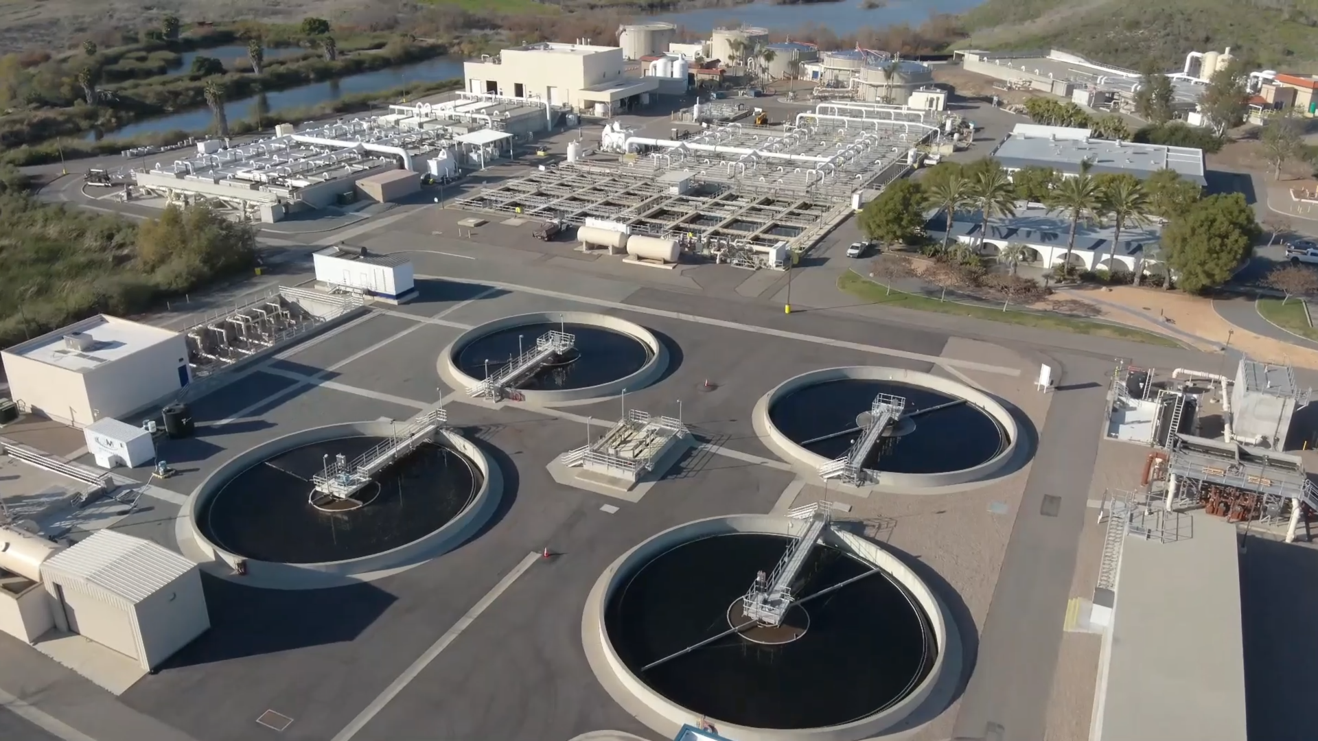 pure water treatment facility